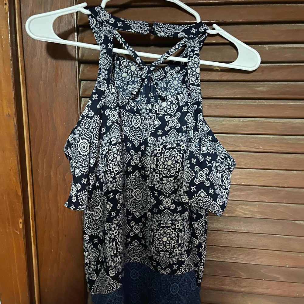 Off the Shoulder Women’s Pattern Top